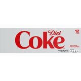 Diet Coke Soda Soft Drink, Cans, 12 ct, 12 oz , thumbnail image 2 of 4