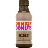 Dunkin' Donuts Mocha Iced Coffee Bottle, 13.7 fl oz, thumbnail image 1 of 1