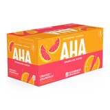 AHA Sparkling Flavored Water, 12 OZ Cans, 8 PK, thumbnail image 3 of 4