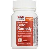 CVS Health Non Drowsy Homepathic Cold Remedy Chewable Tablets, thumbnail image 5 of 5