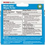 CVS Health Hemorrhoidal Medicated Wipes, thumbnail image 3 of 4