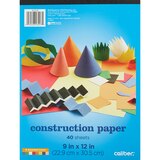 Caliber Construction Paper Assorted Colors, thumbnail image 1 of 1