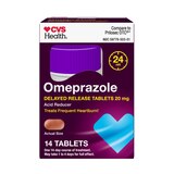 CVS Health Omeprazole Delayed Release Acid Reducer Tablets, 20 MG, thumbnail image 1 of 10