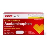 CVS Health Extra Strength Acetaminophen Pain Reliever & Fever Reducer 500 MG Caplets, thumbnail image 1 of 9