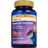 CVS Health Melatonin 5 MG Gummies, Natural Strawberry, 120 CT, thumbnail image 1 of 5