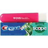 CVS Health Travel Toothbrush with Crest Complete Whitening Toothpaste, Assorted Colors, 0.85 OZ, thumbnail image 4 of 4