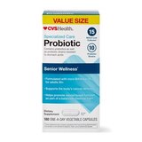 CVS Health Senior Wellness Probiotic Capsules, thumbnail image 1 of 9