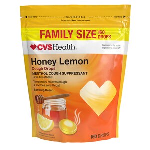 CVS Health Honey Lemon Cough Drops