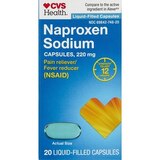 CVS Health Naproxen Sodium 220 MG Liquidid-Filled Capsules, thumbnail image 1 of 5