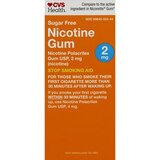 CVS Health Sugar Free Nicotine Gum, Fruit, thumbnail image 2 of 6