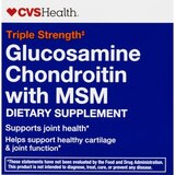 CVS Health Glucosamine Chondroitin with MSM Caplets, thumbnail image 5 of 7