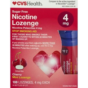 CVS Health Sugar Free Nicotine Lozenge, Cherry