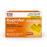 CVS Health Ibuprofen Tablets 200 mg, Pain Reliever and Fever Reducer (NSAID), thumbnail image 1 of 7