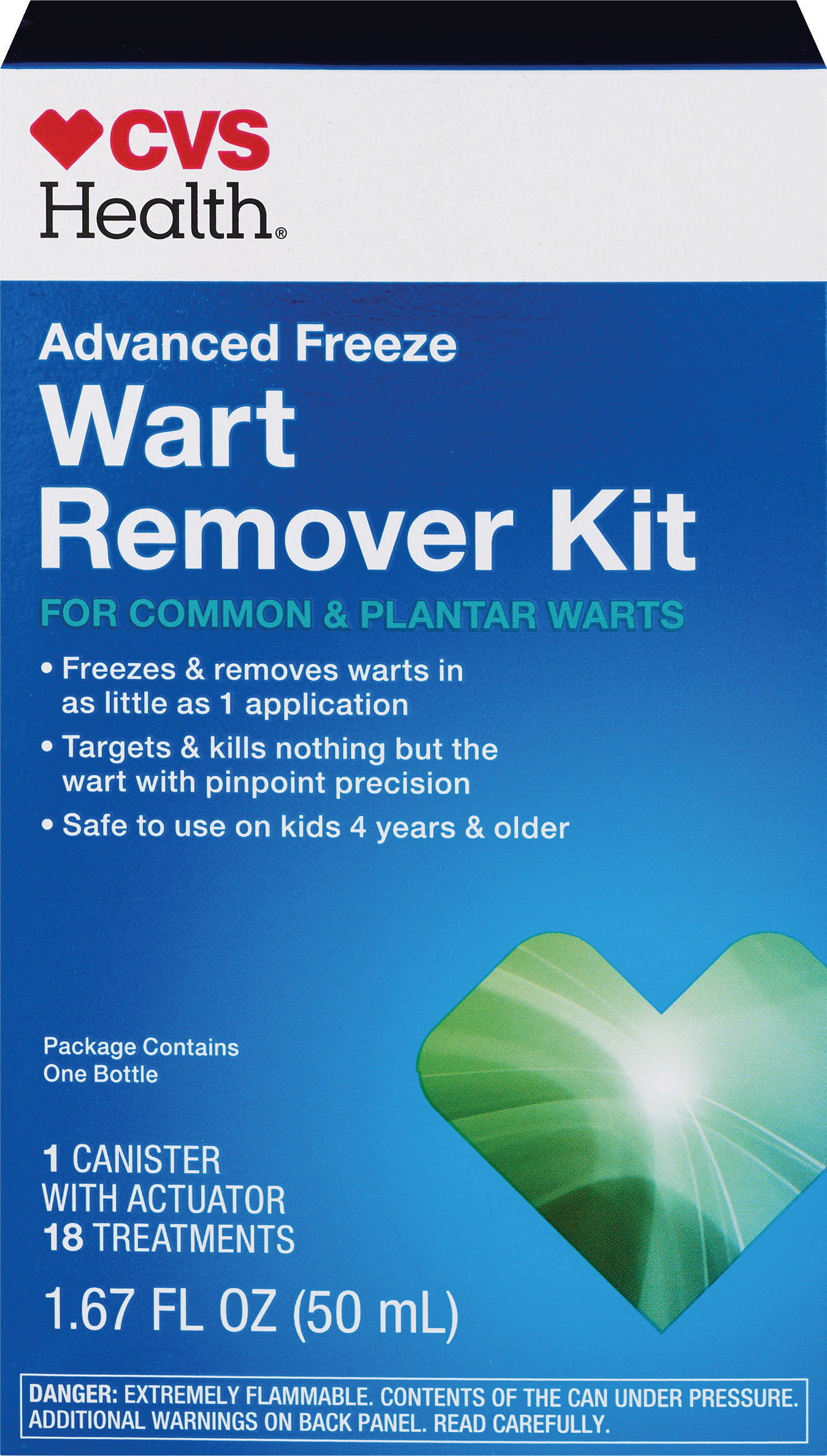 CVS Health Advanced Freeze Wart Remover Kit