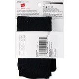 Style Essentials by Hanes Silky Sheer Tights, Black, thumbnail image 2 of 2