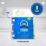 Total Home Facial Tissue Soft & Strong, 8 ct, thumbnail image 3 of 3