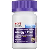 CVS Health 24HR Non Drowsy Allergy Relief Fexofenadine HCl Tablets, thumbnail image 4 of 5