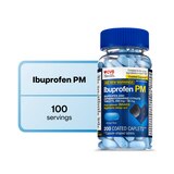 CVS Health Ibuprofen PM Pain Reliever & Nighttime Sleep-Aid Coated Caplets, thumbnail image 1 of 8