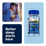 CVS Health Ibuprofen PM Pain Reliever & Nighttime Sleep-Aid Coated Caplets, thumbnail image 5 of 8