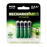 CVS Rechargeable AAA Batteries, thumbnail image 1 of 4