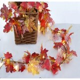 Fall Fest LED Garland Lights, 9 ft, thumbnail image 3 of 4