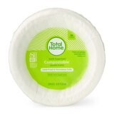 Total Home Earth Essentials Compostable Dessert Plate, 6 in, 20 ct, thumbnail image 1 of 12