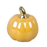 Fall Fest Ceramic Pumpkin, 3.15 in, thumbnail image 1 of 2