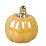 Fall Fest Ceramic Pumpkin, 3.15 in, thumbnail image 2 of 2