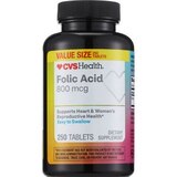 CVS HEALTH FOLIC ACID 800MCG TABLETS TWIN PACK, thumbnail image 2 of 4