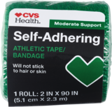 CVS Health Moderate Support Self-Adhering Athletic Tape, Assorted Colors, thumbnail image 4 of 6