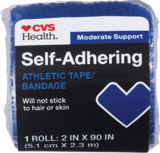 CVS Health Moderate Support Self-Adhering Athletic Tape, Assorted Colors, thumbnail image 5 of 6