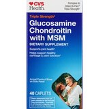 CVS Health Glucosamine Chondroitin Caplets, 40 CT, thumbnail image 1 of 5