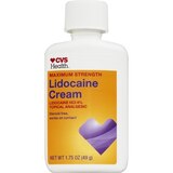 CVS Health Maximum Strength Lidocaine Cream, thumbnail image 2 of 3