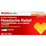 CVS Health Extra Strength Headache Relief Geltabs - Acetaminophen, Aspirin (NSAID) & Caffeine, thumbnail image 1 of 4