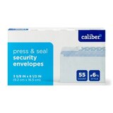 Caliber Security Envelopes 3 5/8 X 6 1/2 Inch, thumbnail image 1 of 2
