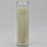 Star Candle Co. White Pillar Candle, 8 in, thumbnail image 2 of 3