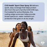 CVS Health Sport Clear Sunscreen Spray, thumbnail image 5 of 6