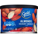 Gold Emblem Hickory Smoked Almonds, 6 oz, thumbnail image 1 of 4