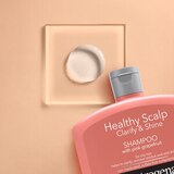 Neutrogena Exfoliating Healthy Scalp Clarify & Shine Anti-Residue Shampoo for Oily Hair, 12 OZ, thumbnail image 3 of 7