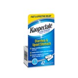 Kaopectate Anti-Diarrheal & Upset Stomach Reliever, Coated Caplets, 42 CT, thumbnail image 4 of 4