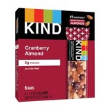 KIND Cranberry Almond Bars, 6 ct, 8.4 oz, thumbnail image 2 of 2