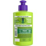 Garnier Fructis Air Dry Curl Defining Butter Cream Leave-In Treatment, 10.2 OZ, thumbnail image 2 of 9