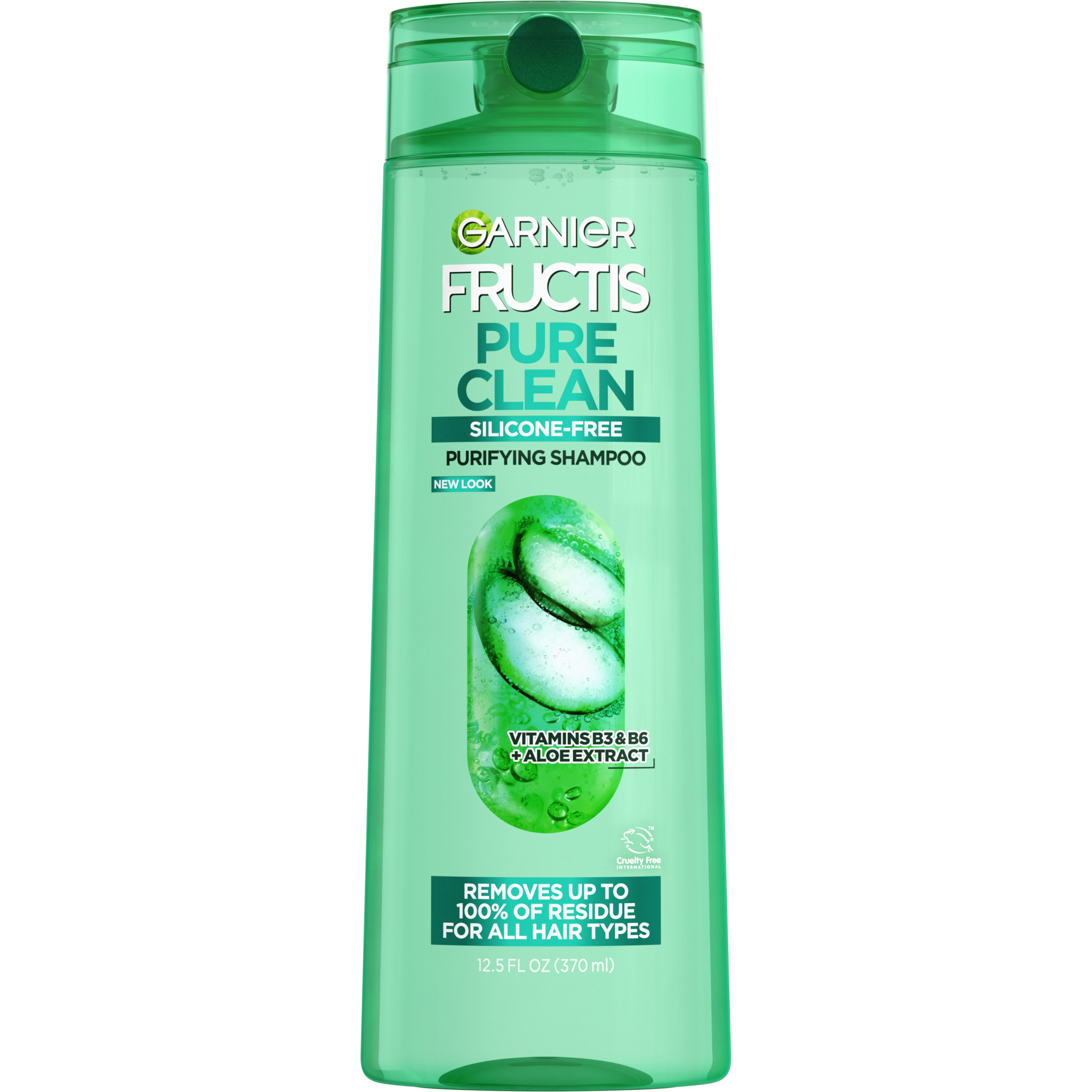 Garnier Fructis Pure Clean Purifying Shampoo, 12.5 OZ