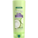 Garnier Fructis Curl Nourish Moisturizing Conditioner, 12 OZ, thumbnail image 1 of 9