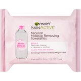 Garnier SkinActive Micellar Waterproof Makeup Remover Wipes, 25/Pack, thumbnail image 1 of 9