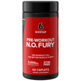 Six Star N.O Fury Pre Workout, thumbnail image 1 of 3