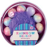 Rainbow Delight Bath Bomb Gift Set With Sponge, thumbnail image 1 of 1