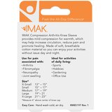 Imak Arthritis Knee Compression Sleeve, Large, thumbnail image 4 of 5