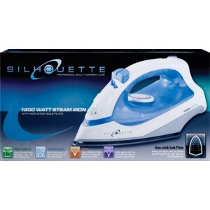 Silhouette Steam/Dry Iron, 1200 Watt