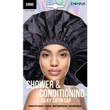 Donna Jumbo Shower & Conditioning Silky Satin Cap, thumbnail image 1 of 3